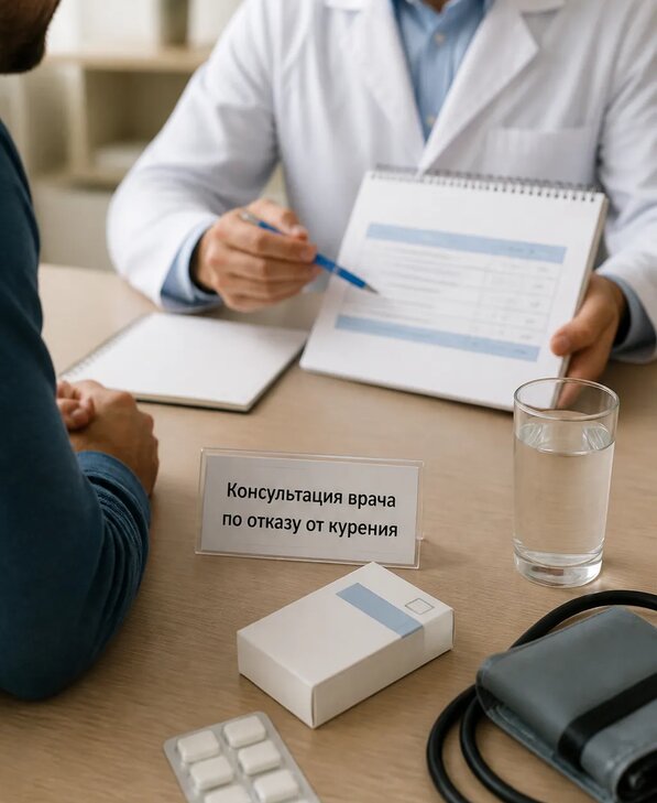 Консультация врача по отказу от курения для взрослых в Барабинске